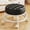 26#Black, variant on Swivel-Wheel Low Stool with 360° Casters and Compact Footrest Design, Movable Plastic Shoe Bench for Entryway Living Room, Multifunctional Rolling Seat for Home Office Dorm Use