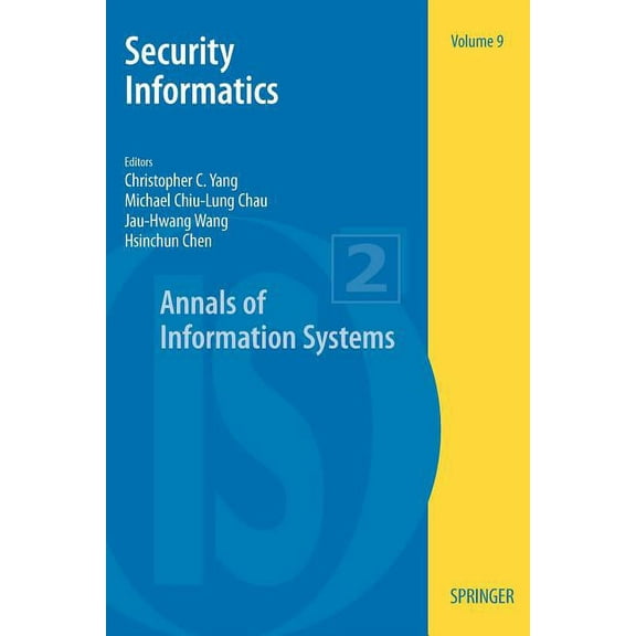 Annals of Information Systems Security Informatics, Book 9, (Paperback)