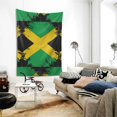 thumbnail image 6 of Tapestry Jamaica Flag Jamaican Tapestries For Bedroom Living Room Dorm Party Wall Decor (40" X 60"), 6 of 7