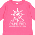 thumbnail image 4 of Inktastic Cape Cod Massachusetts Nautical Boys or Girls Long Sleeve Toddler T-Shirt, 4 of 5