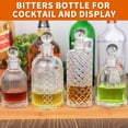 thumbnail image 6 of Bitters Bottle Set -4 Packs Glass Vintage Bottle, Decorative Bottles with Dash Top, Dasher Bottles for Making Cocktail Great For Bartender Home Bar - BTSET0001, 6 of 7