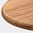 thumbnail image 4 of Bgsha Irregular Oval Wooden Dinner Plate Serving Tray for Dishes Snack Fruit Dessert, 4 of 9