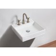 thumbnail image 3 of Imaginations Américaines 17.5-po. W Vessel Set Blanc, 3 of 9
