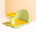 thumbnail image 2 of Asiento de baño para pequeños, alfombrilla de asiento Baño vertical Ventosas fuertes Brinda soporte para espalda Asiento de baño para bebés p Verde Macarena Asiento de baño, 2 of 4
