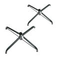 thumbnail image 2 of Miangastore Metal Christmas Tree Stands Dark Green 2Pcs 15.7X15.7X4.9In, 2 of 9