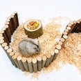 thumbnail image 4 of Tazón de Comida de Madera para Hámster, Tazón de Comida para Hámster y Ardilla, Juguetes para Roer Troncos para Animales Pequeños, Tazones de Comida, 4 of 7