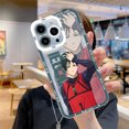thumbnail image 3 of Funda de teléfono con bloqueo azul para iPhone, carcasa transparente de Anime de sangre caliente para iPhone 15, 14, 13, 12, 11, Mini Pro Max, X, XR, XSMax, 6S, 6, 7, 8 Plus, SE20, 3 of 5