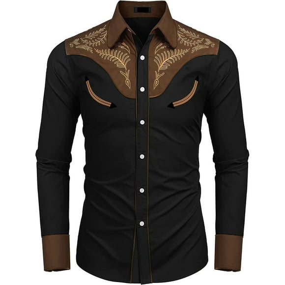 2025 Men Shirts Men's Western Style Romper Men Print Loose Personality Long Christmas Bodysuit