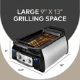 thumbnail image 5 of ChefWave Sosaku Parrilla interior sin humo Platos extraíbles Parrilla eléctrica coreana antiadherente para interior con tecnología infrarroja - Juego de kebab, cesta para papas fritas y jaula para pes, 5 of 5