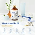 thumbnail image 6 of HIQILI Pure Ginger Essential Oil, 100mL for Hair Care, Aromatherapy, Massage, Skin Care, 6 of 8