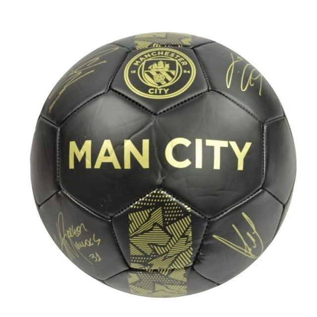Manchester City FC Phantom Signature Faux Leather Football