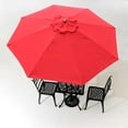 thumbnail image 2 of Yescom 10Ft 8 Rib Umbrella Replacement Cover Canopy Top Patio Outdoor Market Deck Yard Garden Pool, 2 of 8