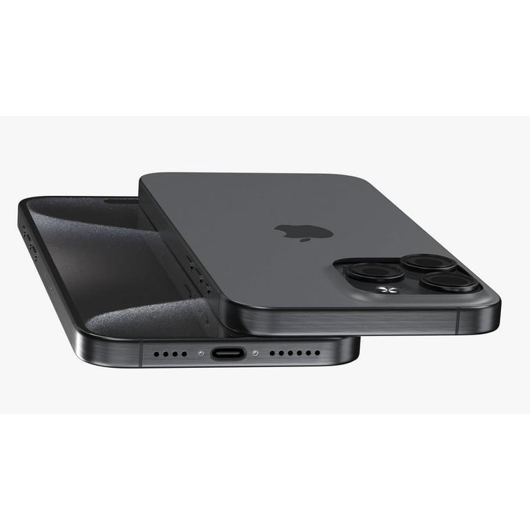 Restored Apple iPhone 15 Pro 256GB - Black Titanium (AT&T) (Refurbished) 