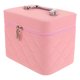 thumbnail image 1 of unbranded Estuche Organizador De Maquillaje Multifuncional Rosa Con Asa Cómodo Y Gran Capacidad, 1 of 6