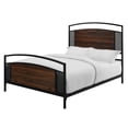 thumbnail image 3 of Manor Park Queen Industrial Mesh Bed Frame and Headboard, 3 of 7