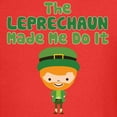 thumbnail image 3 of CafePress - Leprechaun Made Me Kids Dark T Shirt - Dark T-Shirt Kids XS-XL, 3 of 4