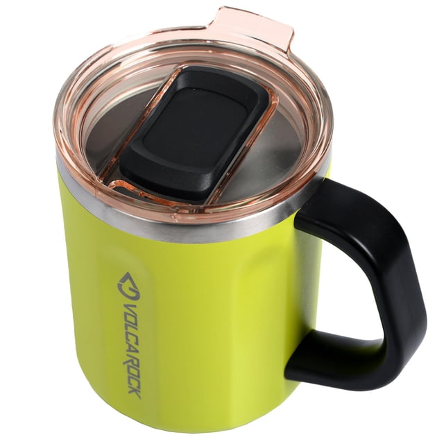 Taza de café VOLCAROCK de acero inoxidable con aislamiento al vacío de 470 ml