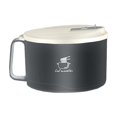 thumbnail image 1 of Dvruxg Stainless Steel Instant Noodle Bowl, Dormitory-Friendly Lunch Box, Drainable Rice Bowl with Lid, Large Capacity Student Bowl, 1 of 5