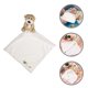 thumbnail image 4 of ColoMX Manta de seguridad para bebé, manta de seguridad de oso relajante para bebé, juguete suave y reconfortante, regalo para Baby Shower, manta para acurrucarse infantil, 2 uds., 4 of 7