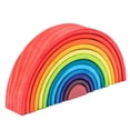 thumbnail image 3 of 12 Piezas de Bloques de Construcción Rainbow de , los Colores Son Hermosos y Atraen del Bebé, Juguetes para Niños de 2 a Baoblaze Bloques de construcción del arco iris, 3 of 8