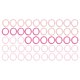 thumbnail image 1 of Ofertas Únicas 50 Pcs Gracia Gomas de Pelo Elásticas Coletas para Niñas Rosa, 1 of 3