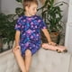 thumbnail image 4 of Balery Blue Skull Rose Conjunto de Pijama Infantil de Manga Corta con Estampado – Ropa de Dormir de Algodón Suave-Medium, 4 of 6