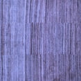thumbnail image 1 of Ahgly Company Machine Washable Indoor Square Abstract Blue Modern Area Rugs, 7' Square, 1 of 4