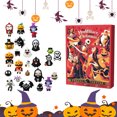 thumbnail image 4 of Figuras Terror Calendario Cuenta Regresiva Halloween 24 Días Novedad Regalo Sorpresa, 4 of 9