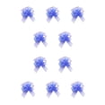 thumbnail image 1 of Inteprter Tire de la cinta con lazos para envolver regalos, decoración de bodas, suministros para fiestas, multicolor, multifuncional, regalo de Navidad, Azul oscuro 10piezas Inteprter  CBP393813, 1 of 4