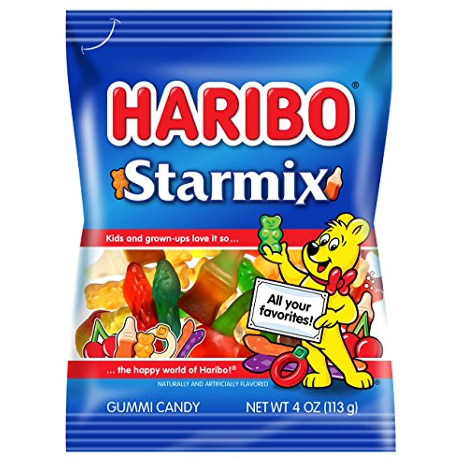 Haribo Zan 12g 1 pack of 4 candies