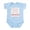 Sky Blue, variant on CafePress - MICHIGAN Body Suit - Baby Light Bodysuit, Size Newborn - 24 Months