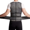 thumbnail image 3 of Male Body Compression Tank Top with Zipper for Men Elastic Slim Fit Sport Shapewear Vest Enhanced Workout Performance Mens Muscle Gym Tank Top Breathable Sleeveless Shirts for Active Men, 3 of 5