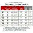 thumbnail image 2 of Falcon Bay 100% Cotton Pocket T-Shirt, 2 of 2