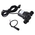 thumbnail image 1 of DC 12V Pompe de Circulation d'Eau Solaire Pompe à Eau Moteur Sans Balais 600l / H IP68 Bouchon Imperméable à l'Eau, 1 of 8