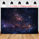 thumbnail image 3 of Fondo de fotografía de noche estrellada de planeta cósmico de 210 cm x 150 cm, tela para retratos de fotos infantiles, decoración para fiestas de cumpleaños, F, 3 of 8