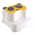 thumbnail image 4 of FUTUREORYY 1Pack Kids Step Stool Double Layer Plastic for Kitchen Use Yellow, 4 of 8