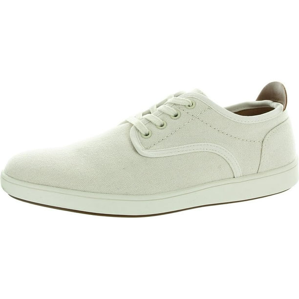 Zapatilla Steve Madden Fenta para hombre, tela color crema, talla 12