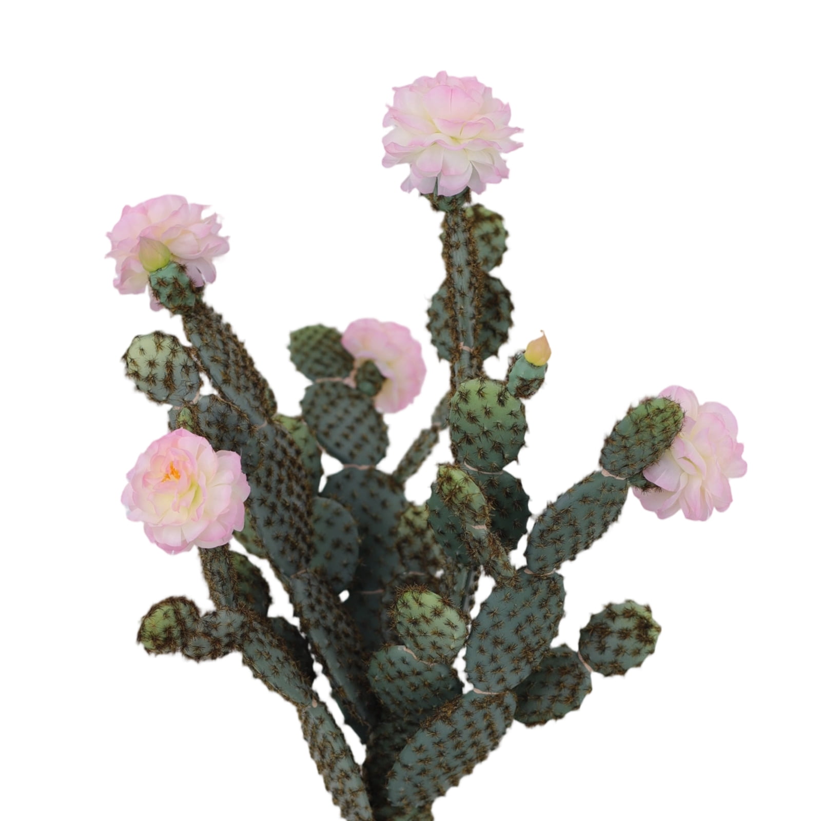 Home Decor 5Ft Artificial Cactus, Tall UV Resistant Faux Cacti Plant, Realistic Texture Fake Cactus Saguaro Potted Plants for Indoor Outdoor Home Office Store Garden