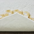thumbnail image 4 of VHC Brands Annie Buffalo Check Farmhouse 27"x48" Bathmat Yellow Ruched Ruffle Cotton Rectangle Bath Decor, 4 of 5