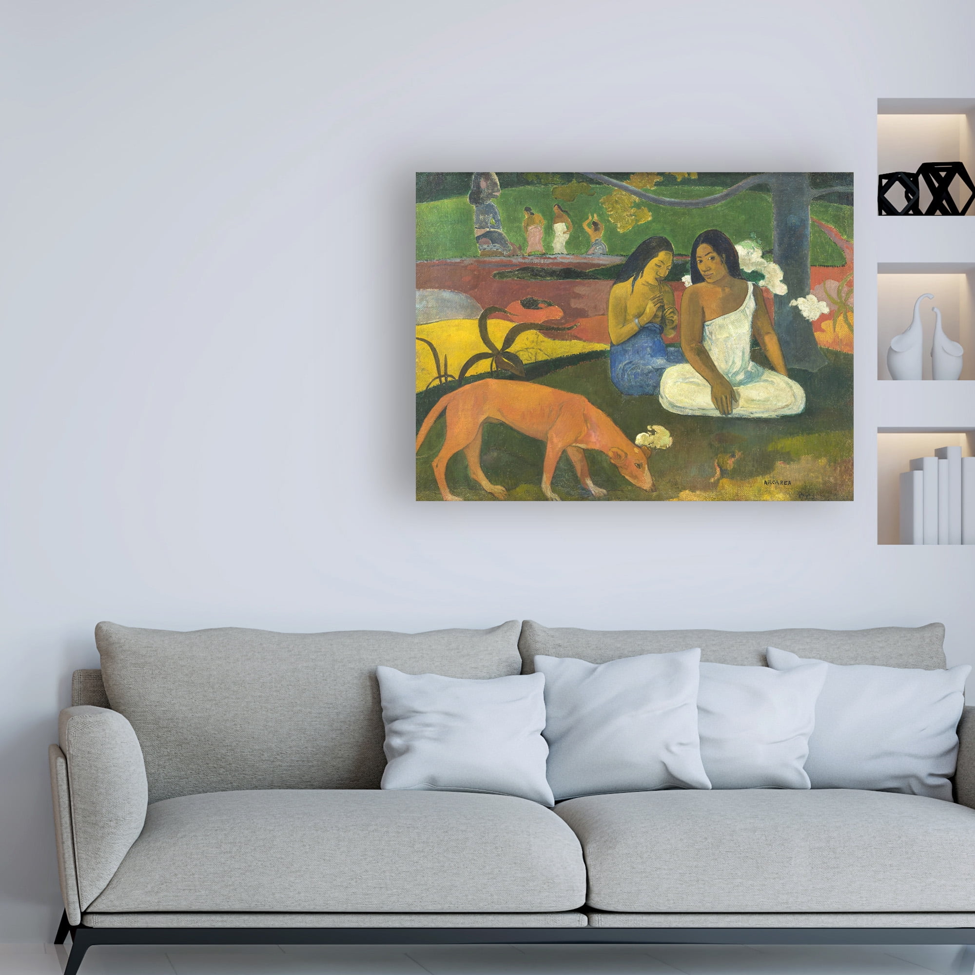 Gauguin 'Area Area' Canvas Art