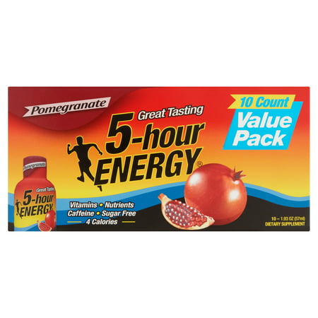 5-hour ENERGY Grenade Dietary Supplement Value Pack, 10ct