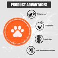 thumbnail image 3 of Yazoeia Bling Paw Car Cup Holder Coaster, 2 PCS Non-Slip Auto Cup Coasters, Shiny Crystal Rhinestone Insert Decorative Cup Mat, Universal Vehicle Interior Accessories for Most Cars CJC912-115889, 3 of 6