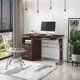 thumbnail image 1 of Techni Mobili Computer Desk with Ample Storage,Office Furniture, Chocolate My Lux Decor Round, 1 of 6