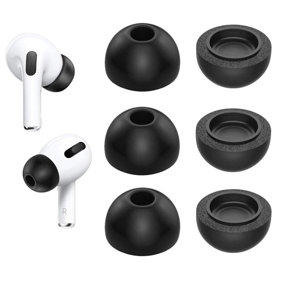 Puntas de espuma viscoelástica Bodykoo para AirPods Pro 1 y 2