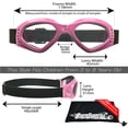 thumbnail image 4 of Bikershades Kids Safety Sunglass Goggles Foldable Boys Girls 3 to 8 Years Old Motorcycle Motor-Cross Extreme Sports Skiing, 4 of 5