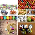 thumbnail image 3 of CHUANK 12 Pcs Handmade Wooden Eggs Home Decor Toys Simulation Craft Fake Coloring Painting Childrens, 3 of 6