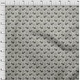thumbnail image 4 of oneOone Cotton Silk Gray Fabric Birds Rooster Sewing Craft Projects Fabric Prints By Yard 42 Inch Wide, 4 of 4