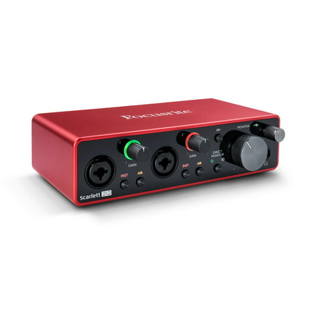 Focusrite Scarlett 2i2 2-In 2-Out USB Audio Interface, 3rd