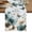 Blue, variant on Teal Tulip Butterfly Table Runner, Turquoise Floral Farmhouse Beige Washable Cotton Linen Table Runners 36 Inches Long, Dresser Scarf Runner for Nightstand/End Tables/Round Tables 13''x36''