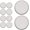 68mm/2.68", variant on 2 Pack 68mm Mason Jar Screen Lids and 70mm Wide Mouth Stainless Steel Mesh Filter Strainer Lids for Sprouting Beans and Seeds
